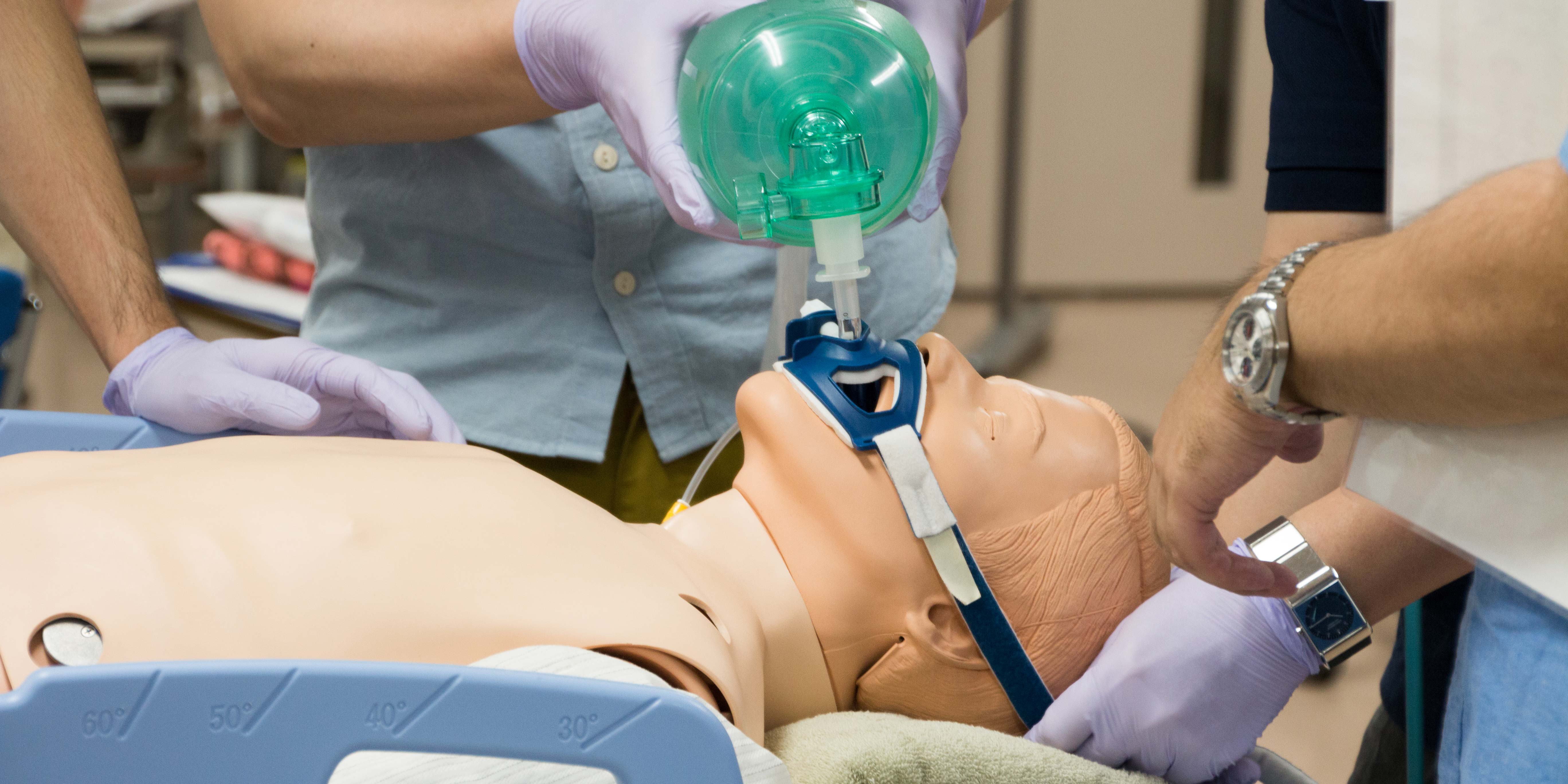 講習会のトレーニング風景